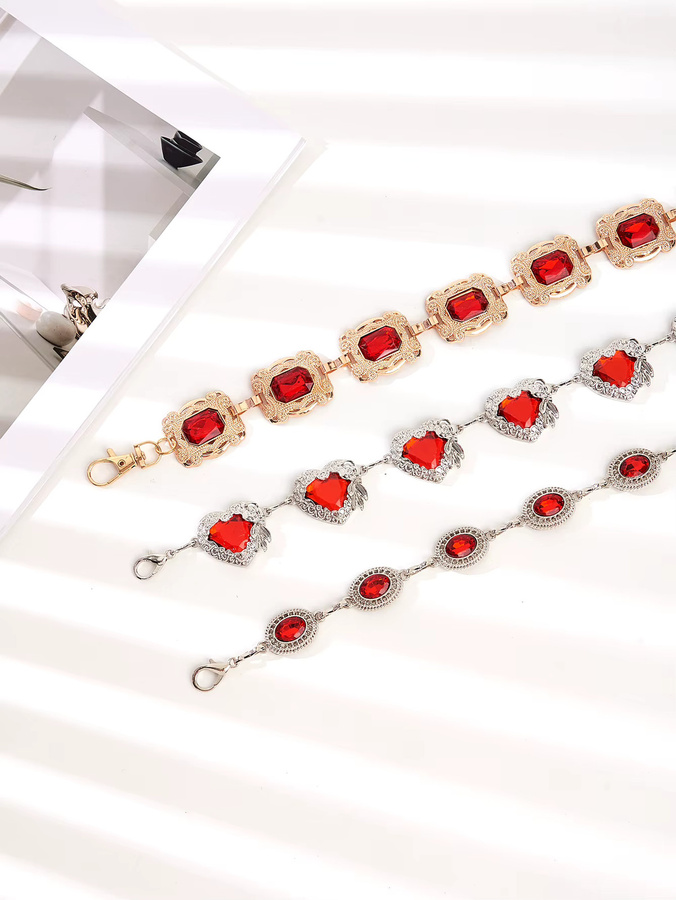 KNOWELL Taillenkette, Rubin, Damen, Metall - Bild 2