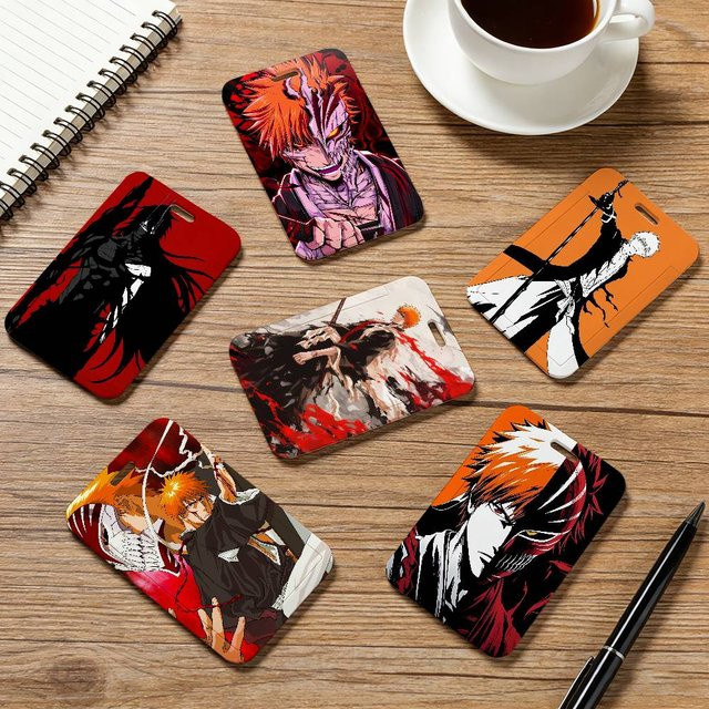 Anime Bleach Kartenhalter mit Lanyard und Namensschild-Hülle in Multicolour aus Kunststoff - Bild 1