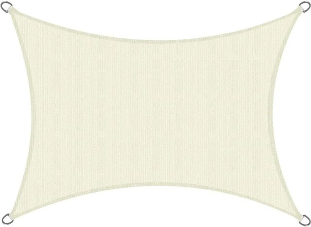 Sol Royal SolVision HS9 Sonnensegel rechteckig aus HDPE in Creme, B: 300 cm, T: 400 cm - Bild 1