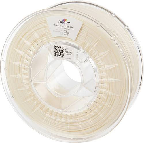 Spectrum Filaments smart ABS Filament schlagfest, Durchmesser: 1,75 mm, Farbe: Coral, 1000 g - Bild 1