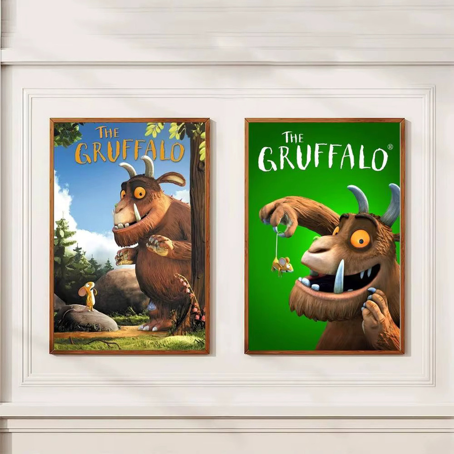 The Gruffalo Wandaufkleber als wasserfestes Poster in Mehrfarbig für deine Wanddekoration im Wohnzimmer oder Schlafzimmer - Bild 4