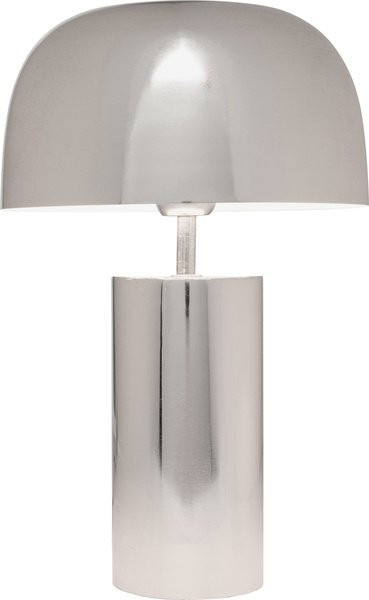 Kare Design Tischleuchte LOUNGY in Silber aus Stahl, modern - Bild 1