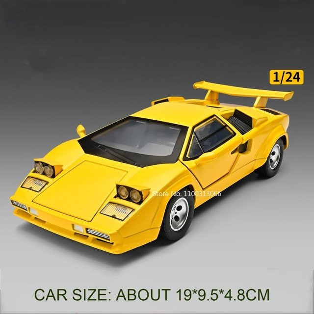 Countach LP500S Tourbillon Modell Sportwagen, 1:24, Rückziehbar, ab 14 Jahren - Bild 1