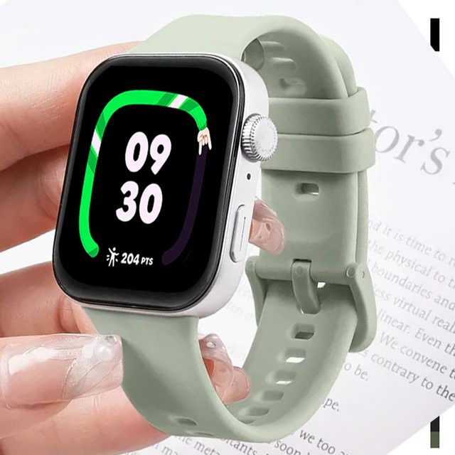 NEY Uhrenarmband Silikon, grau, Huawei Watch FIT 3, FIT 4 Pro, FIT 4 - Bild 1