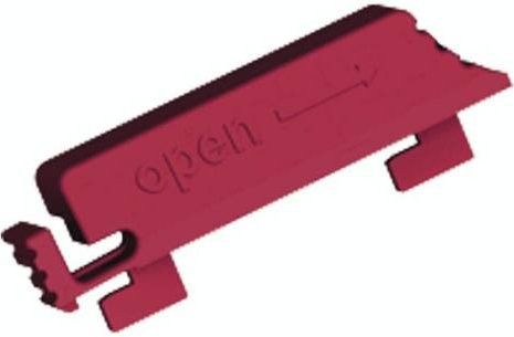 Bachmann Verriegelungslasche 940.103 in Rot - Bild 1