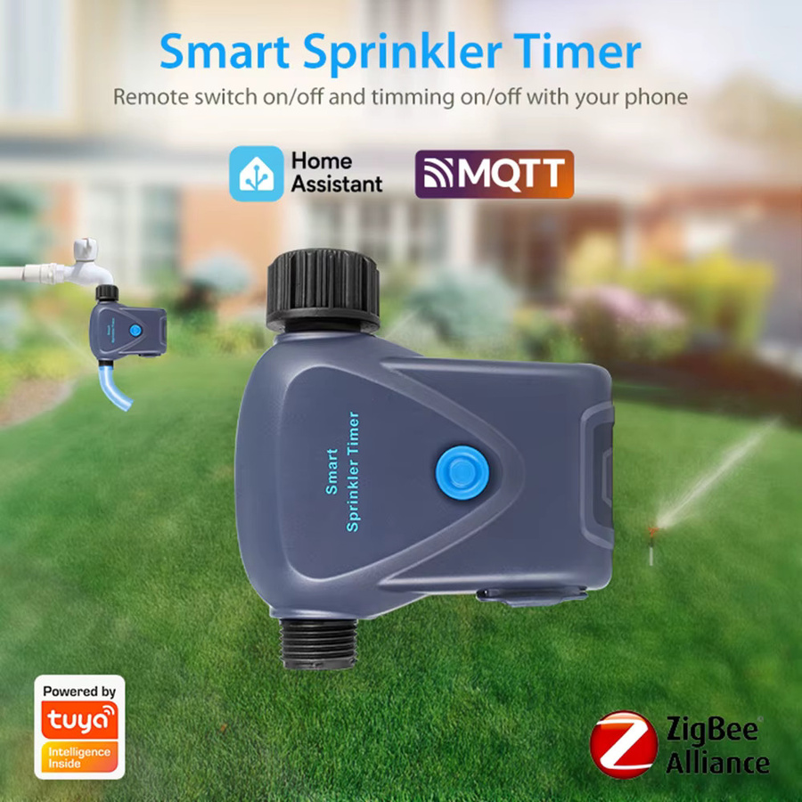 Tuya Zigbee Wassertimer mit Regenverzögerung und App-Steuerung für die programmierbare Gartenbewässerung - Bild 2