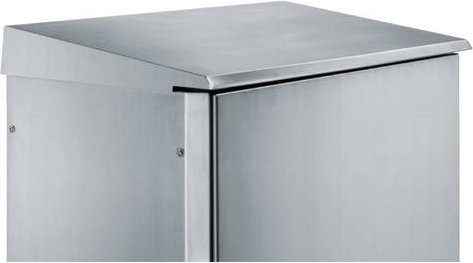Schneider Electric Edelstahldach 304L mit Scotch Brite Oberfläche in Silber für Gehäuse B: 80,0 cm, T: 40,0 cm - Bild 1