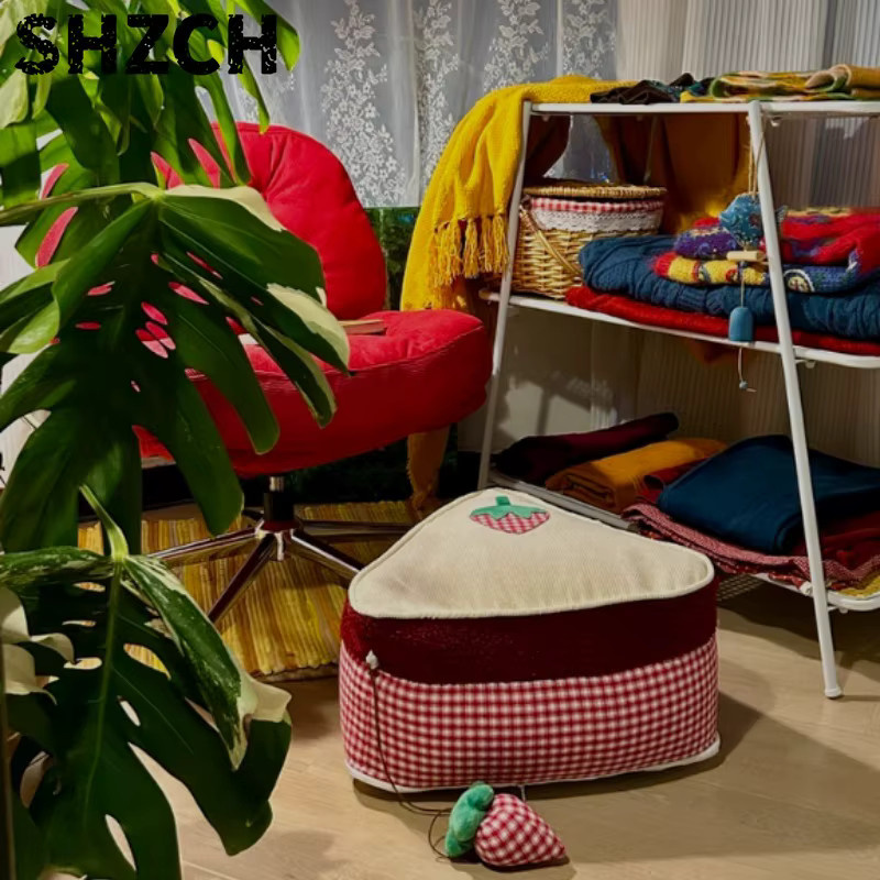 YTYIN Bauhaus Loungesessel in Rot, drehbarer und höhenverstellbarer Polstersessel mit Armlehnen für das Wohnzimmer - Bild 3