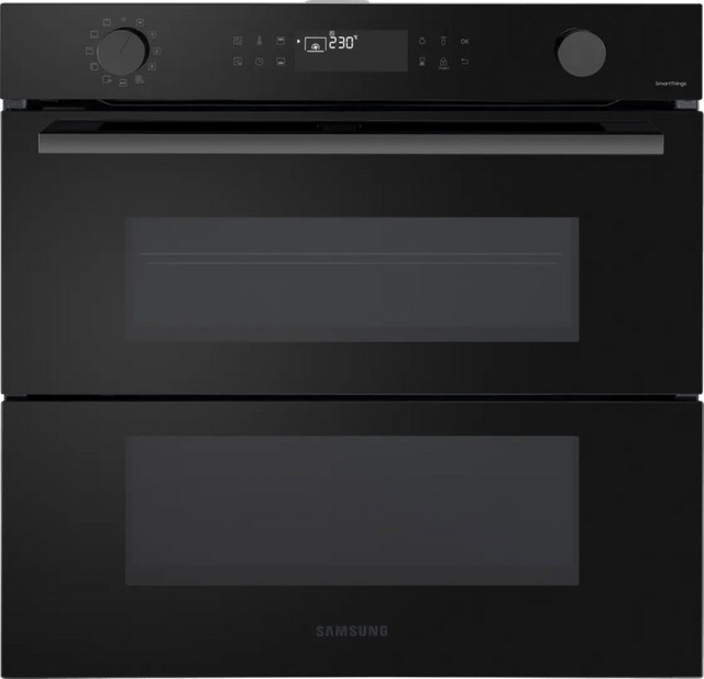 Samsung NV7B4540VAK Dual Cook Flex Einbaubackofen in Schwarz mit Dampfreinigungsfunktion und Automatikprogrammen - Bild 1