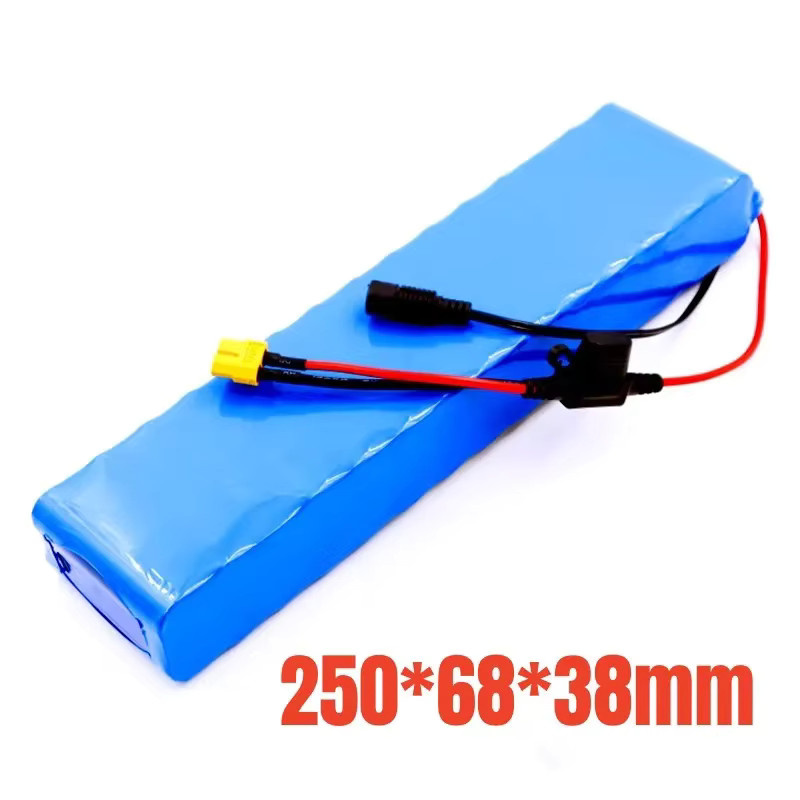 Aleaivy 48 V 13S2P 18650 Lithium-Ionen-Akku mit 20 Ah Kapazität in Blau inklusive 54,6 V Ladegerät - Bild 2