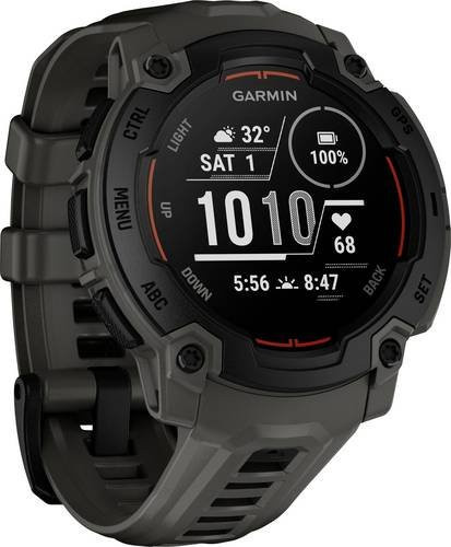 Garmin Smartwatch, 45 mm, Schwarz, Silikon - Bild 1