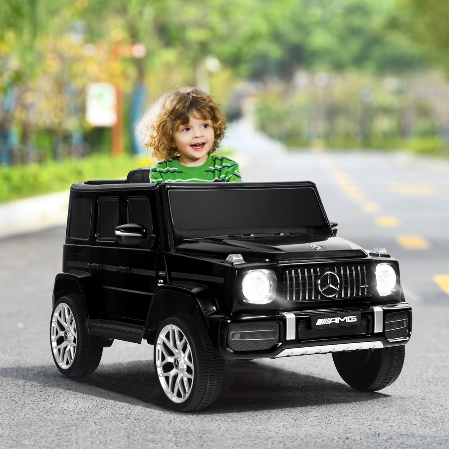 Mercedes Benz Elektroauto, Elektro-Kinderauto, mit Musik und Scheinwerfer, ab 3 Jahre - Bild 2