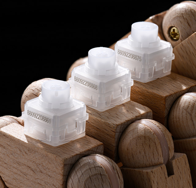 XVX HE EC 2in1 Whisper Switch für magnetische Tastaturen mit 45±5gf Anfangskraft und 3,5±0,2 mm Gesamthub - Bild 1