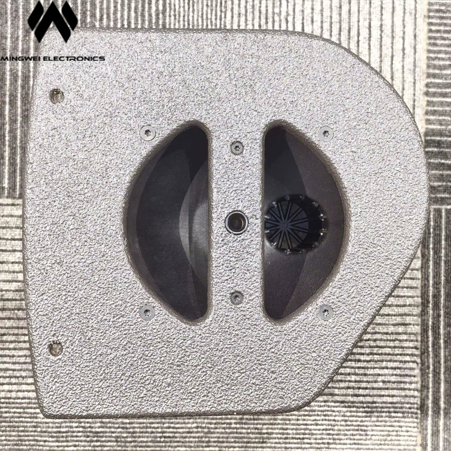 MW Audio X8 8-Zoll Koaxial-Monitorlautsprecher-Leergehäuse, passive professionelle Soundbox, Dunkelbraun - Bild 4