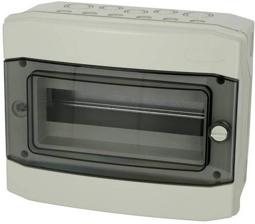 Fibox MCE65 12M Gehäuse aus Thermoplast in Grau, B/T/H: 31,8 x 25,8 x 14,2 cm - Bild 1