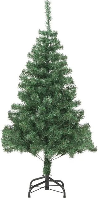 vidaXL Künstlicher Weihnachtsbaum in Grün mit Ständer, Höhe: 150 cm, 380 Zweige aus PVC - Bild 1