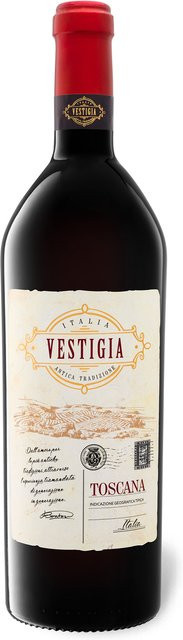 Vestigia Toscana IGT, halbtrocken, Rotwein, 2017, 0,75 l - Bild 1