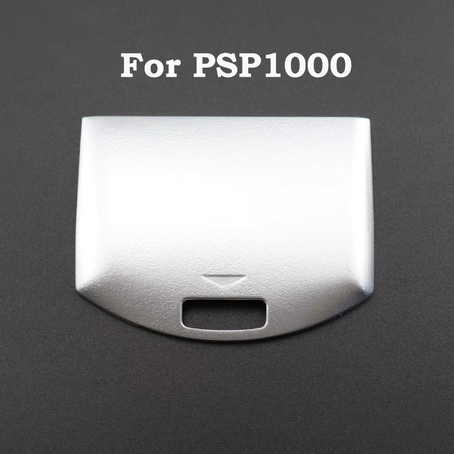 TingDong 5er Set Batterieabdeckungen für PSP 1000 Konsole in Multicolor und Silber im Retro-Design - Bild 1