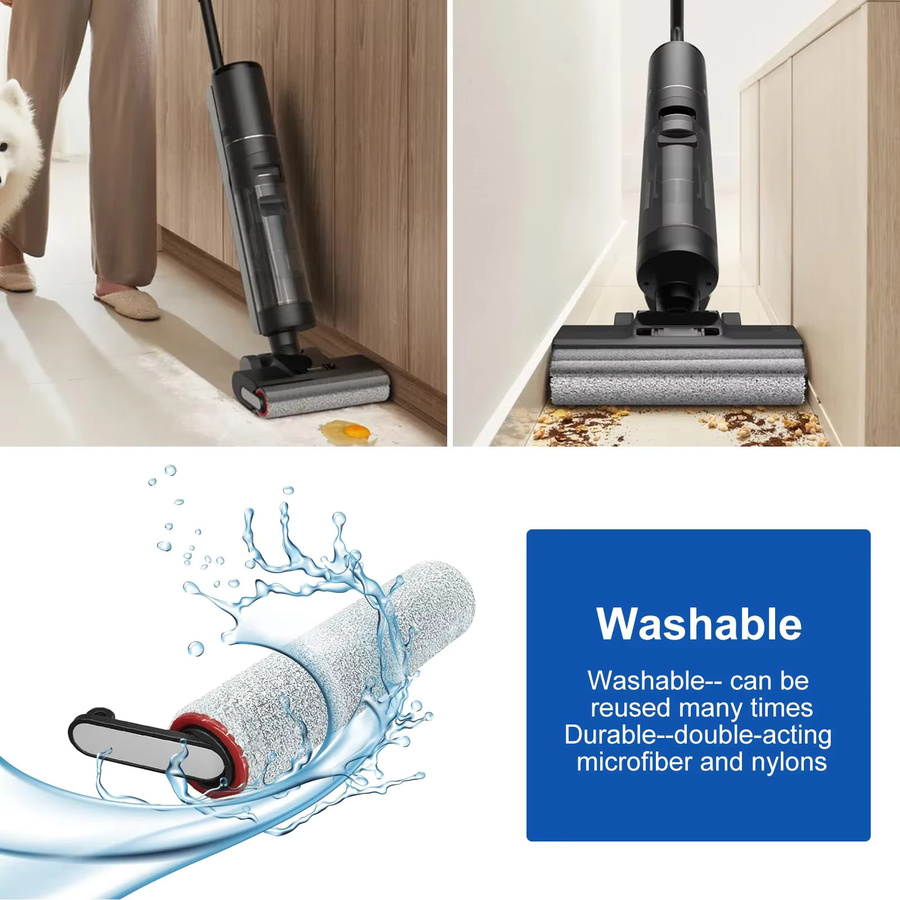 Dreame Ersatzset mit Ersatzbürstenrolle und HEPA-Filter für H12 Pro und H12 Dual Nass-Trockensauger - Bild 5