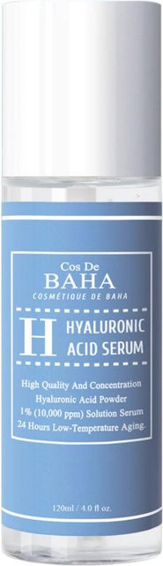 COS De BAHA Hyaluronsäure 1% Serum, 120 ml, für trockene und empfindliche Haut - Bild 1