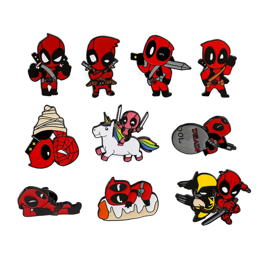 Bandai Broche Deadpool, Legierung, Unisex - Bild 4