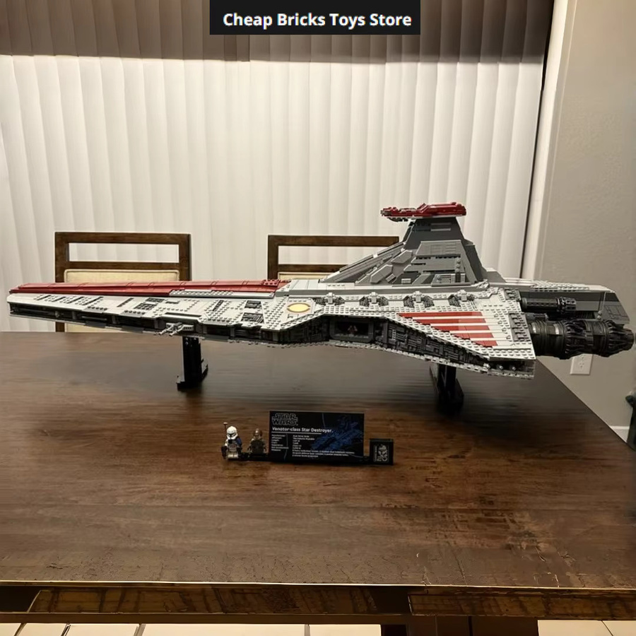 Potdemiel Venator-Klasse Republic Attack Cruiser, Bausteine, 5374 Teile, Star Wars - Bild 3