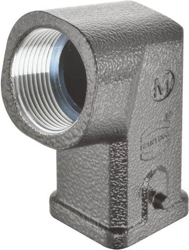 HARTING Tüllengehäuse 19 37 003 1645 19370031645 aus Zinkdruckguss in Grau - Bild 1