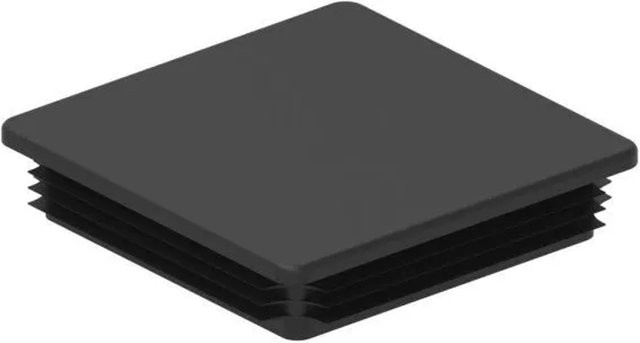 FeNau Einsteckkappe aus Kunststoff für Quadratrohr, Farbe: Schwarz, Breite: 120 mm, Höhe: 140 mm, Tiefe: 114 mm - Bild 1