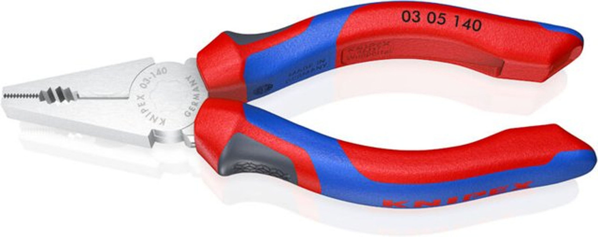 Knipex Kombizange mit Comfort-Griffen in Multicolour, Länge: 140 mm - Bild 2
