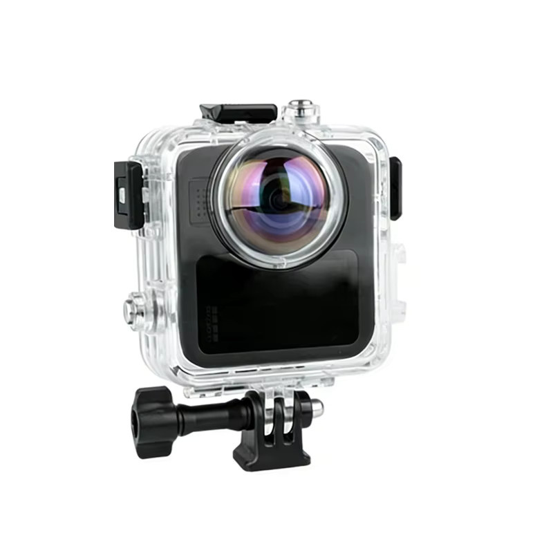 Wasserdichtes Gehäuse für GoPro Max 2 Action Camera in Transparent, Schutzhülle für Tauchgänge bis 60m - Bild 3