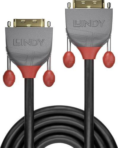 Lindy Anthra Line DVI-D Dual-Link Anschlusskabel Schwarz 7,5 m - Bild 1