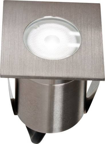 EVN 654110 LED Bodeneinbauleuchte für den Garten aus Edelstahl und Aluminium in Silber - Bild 1