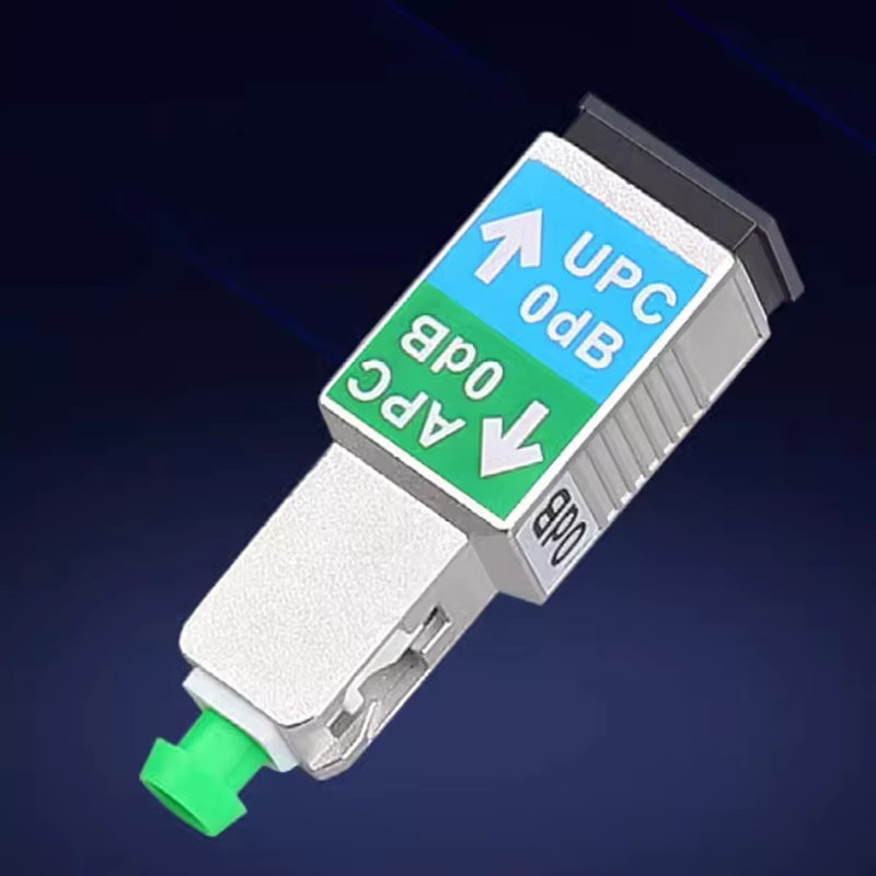 JCD Glasfaser-Adapter SC/APC auf SC/UPC SM-9/125 Koppler 0dB - Bild 2