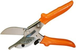 Holtmann Gehrungsschere mit PVC-Griff in Orange - Bild 1