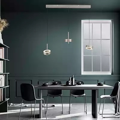 Paul Neuhaus Q-Rotate LED Pendelleuchte 3-flammig in Silber und Aluminium - Bild 1