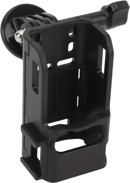 DJI Kamera-Verlängerungsadapter für Osmo Pocket 3 Griffrahmen mit Cold Shoe für Licht und Mikrofon, Schwarz - Bild 1
