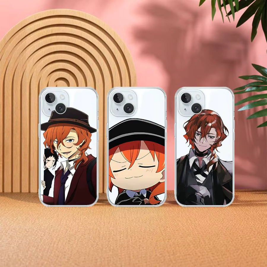 Transparente Chuuya Bungo Stray Dogs Anime Handyhülle für Apple iPhone 17 16 15 14 13 12 11 Pro Max Plus SE 2020 X XR XS Case - Bild 4