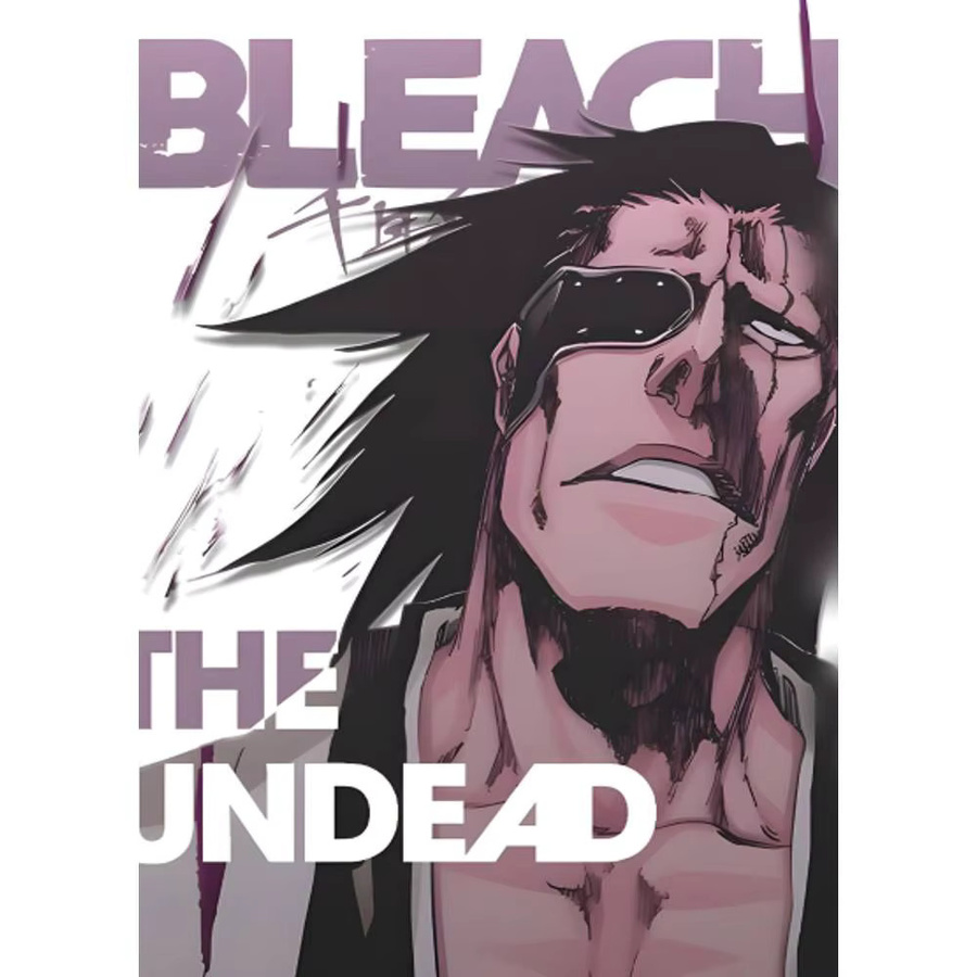 Selbstklebender Anime Poster Druck Kenpachi Zaraki Multicolour aus Papier - Bild 7