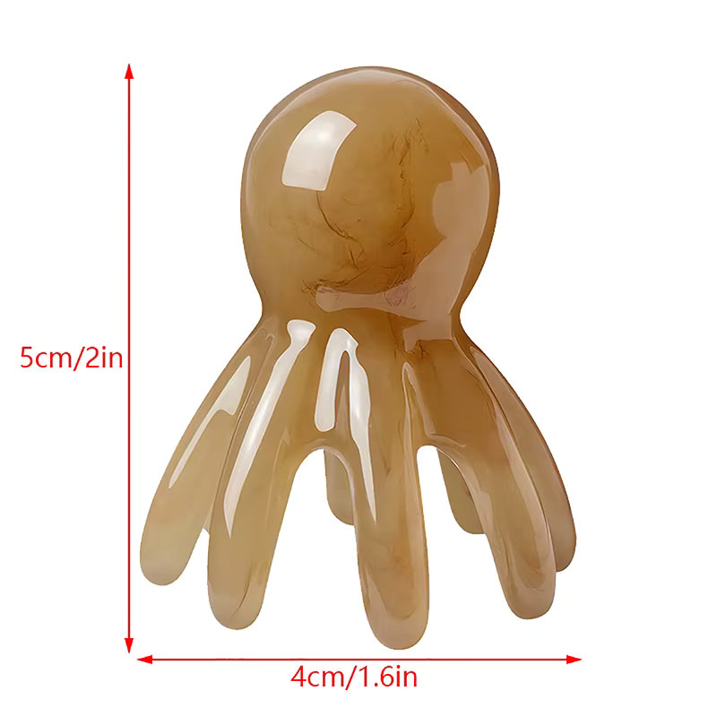 South Moon Oktopus-Kamm Kopfmassagegerät, 2er-Set - Bild 3
