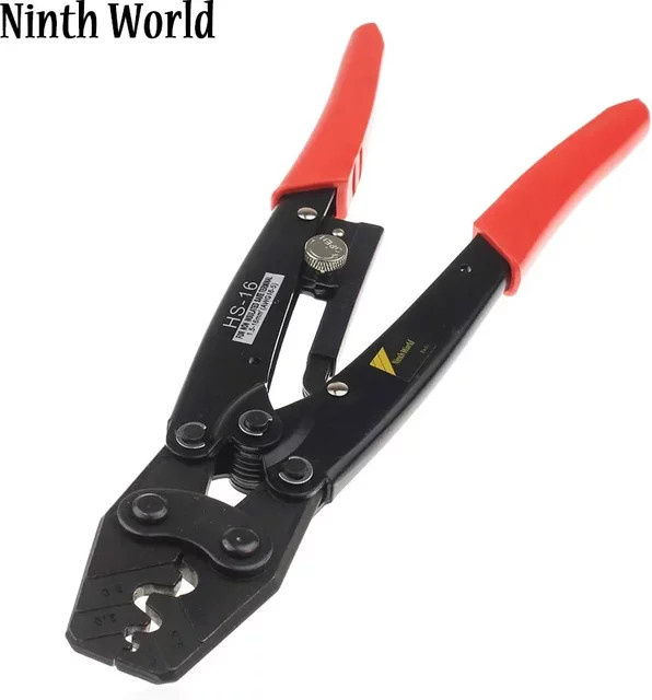 Lsmake Crimpzange HS-16 für Kabelschuhe und Bare Terminals, Drahtzange und Schneider für 1,25-16 mm² - Bild 1