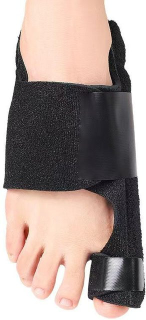 Binchi Health Technology Zehenspreizer Ballenschiene, Schwarz - Bild 1