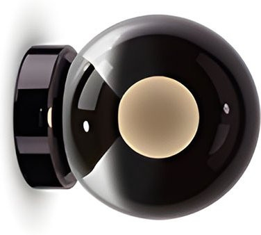 Occhio Luna scura 125 up LED-Wandleuchte in Schwarz mit Tunable White (2700K - 4000K) - Bild 1