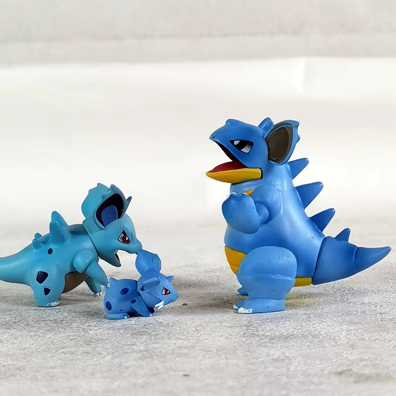 Bandai Pokémon Nidoking Nidoqueen PVC-Figur, Sammlerstatue - Bild 1