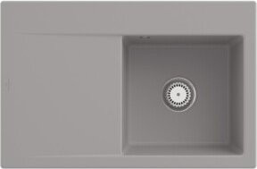Villeroy & Boch Spüle Subway Style 45 in Fossil mit Ablaufgarnitur und Handwaschbecken aus Keramik - Bild 1