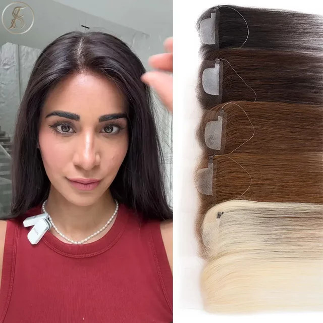 TESS Haaransatz-Topper Spitzen-Frontal-Haarteil, Damen - Bild 1