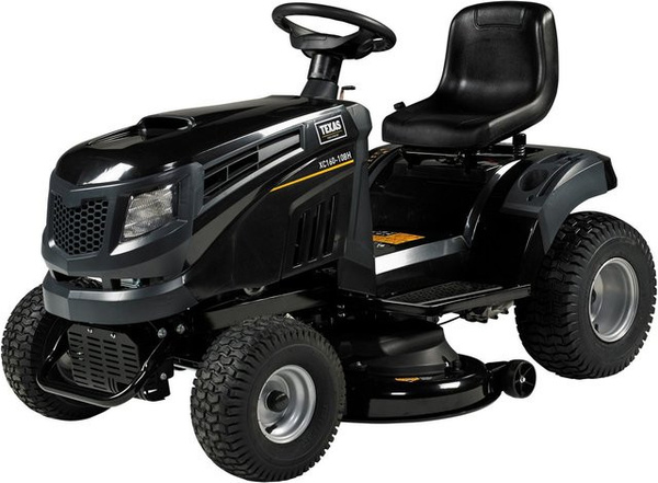 Texas Rasentraktor XC160-108H in Schwarz mit 108 cm Schnittbreite