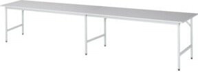 Rau Arbeitstisch Jerry höhenverstellbar, B: 400 cm, T: 80 cm, H: 80-85 cm - Bild 1