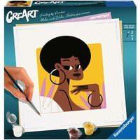 Ravensburger Damenportrait Malen Set mit Acrylfarben - Bild 1