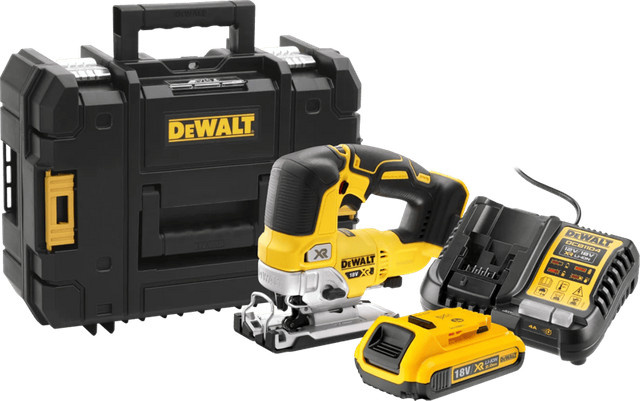 DeWalt Starterset DCS334NT-XJ mit 5,0-Ah-Akku und XR 18V Technologie in Gelb - Bild 1