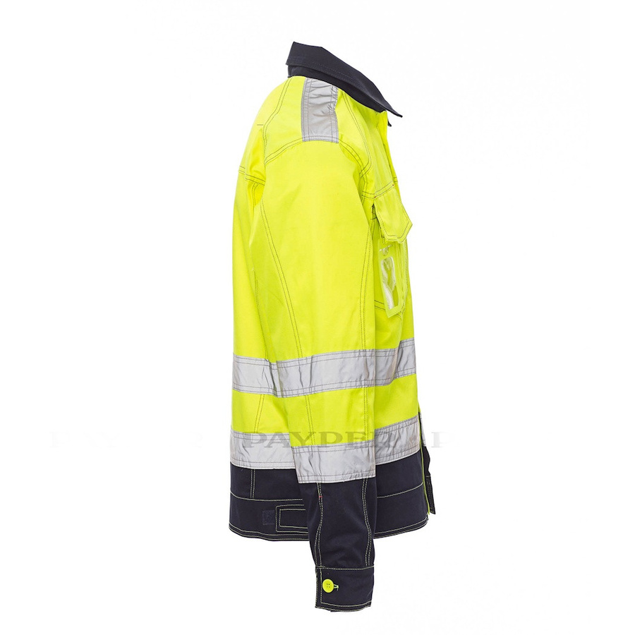 Warnschutz-Jacke Payper Wear SAFE HI-VI in Gelb, Klasse 2, EN ISO 20471 / EN 343, Größe XXXL - Bild 1